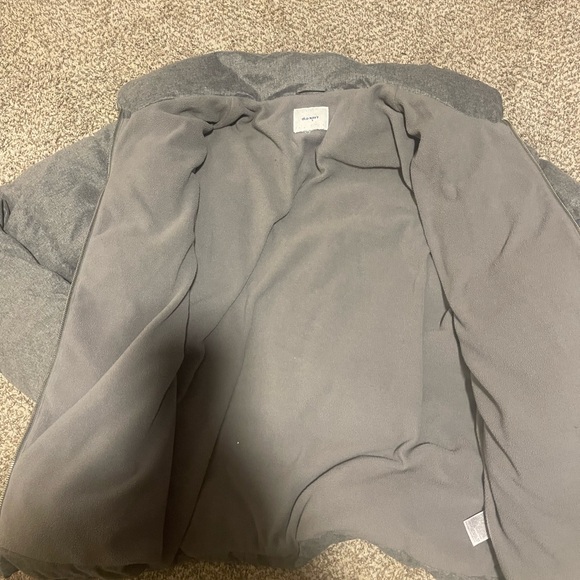 Old Navy Men's Gray Puffer Coat - Picture 3 of 4